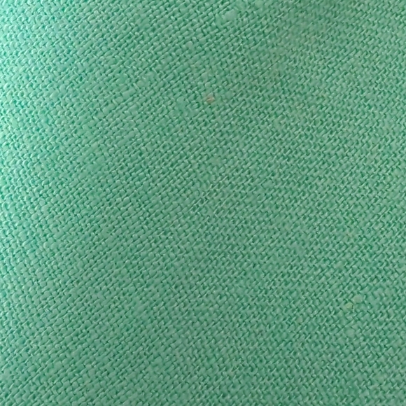 Cutie Tie NWOT handmade linen turquoise tie from Etsy - Picture 2 of 3